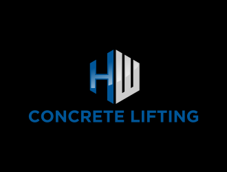 H&W Concrete Lifting logo design by salis17