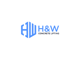 H&W Concrete Lifting logo design by KQ5