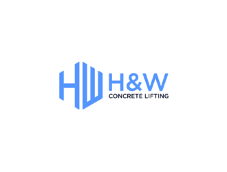 H&W Concrete Lifting logo design by KQ5