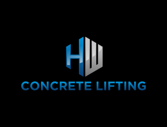 H&W Concrete Lifting logo design by salis17