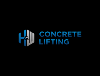 H&W Concrete Lifting logo design by salis17