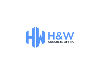 H&W Concrete Lifting logo design by KQ5