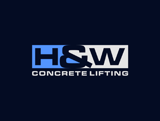 H&W Concrete Lifting logo design by KQ5