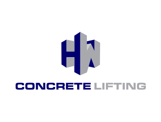 H&W Concrete Lifting logo design by nurul_rizkon