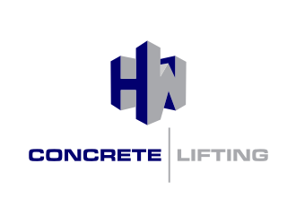H&W Concrete Lifting logo design by nurul_rizkon