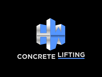 H&W Concrete Lifting logo design by ammad