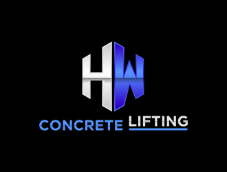 H&W Concrete Lifting logo design by ammad