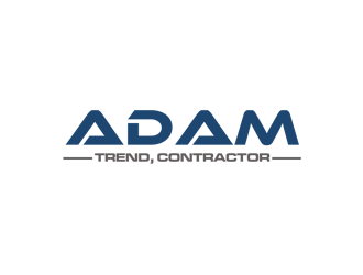 Adam Trend, Contractor logo design by Kraken