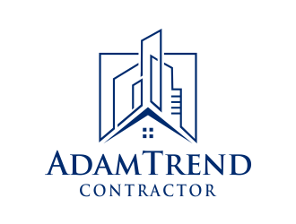 Adam Trend, Contractor logo design by AisRafa