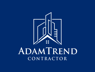 Adam Trend, Contractor logo design by AisRafa