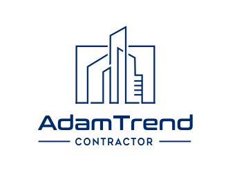Adam Trend, Contractor logo design by AisRafa