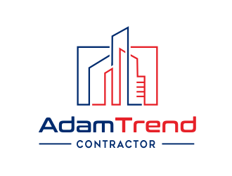 Adam Trend, Contractor logo design by AisRafa