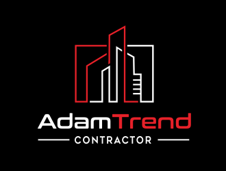 Adam Trend, Contractor logo design by AisRafa