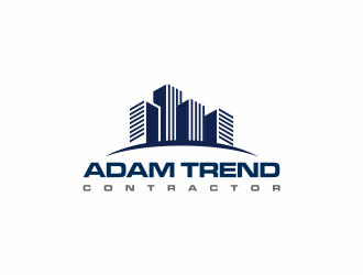 Adam Trend, Contractor logo design by santrie