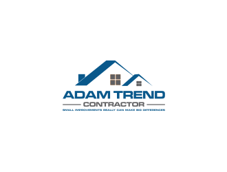 Adam Trend, Contractor logo design by Adundas