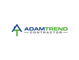 Adam Trend, Contractor logo design by Lavina