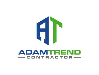 Adam Trend, Contractor logo design by Lavina