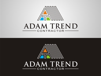 Adam Trend, Contractor logo design by indrabee