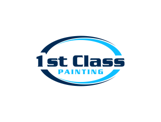 1st Class Painting logo design by ammad
