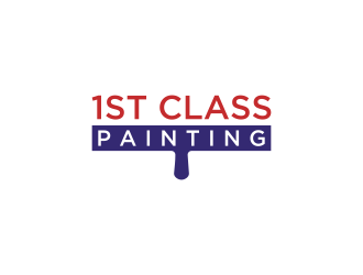 1st Class Painting logo design by salis17