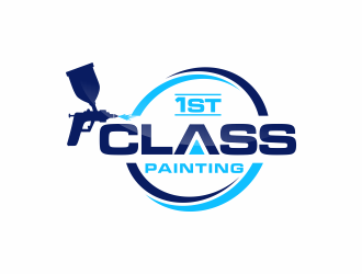 1st Class Painting logo design by ammad