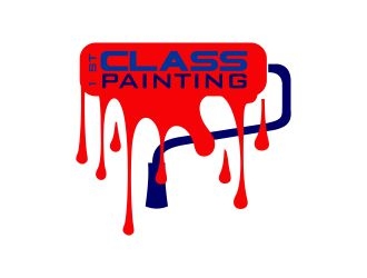 1st Class Painting logo design by naldart