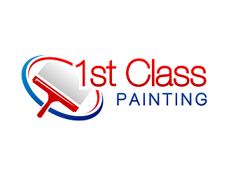 1st Class Painting logo design by haze
