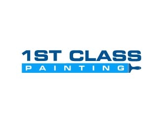 1st Class Painting logo design by maserik