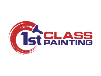 1st Class Painting logo design by Realistis
