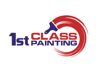 1st Class Painting logo design by Realistis
