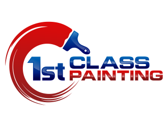 1st Class Painting logo design by Realistis