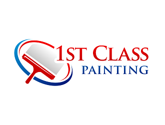 1st Class Painting logo design by haze