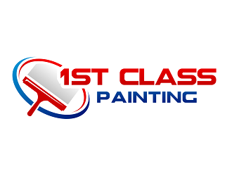 1st Class Painting logo design by haze
