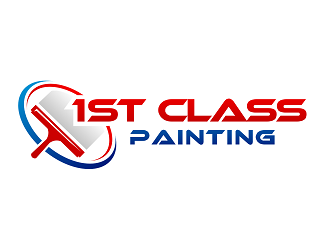 1st Class Painting logo design by haze