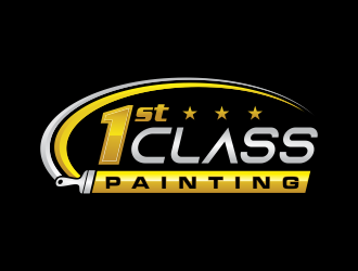 1st Class Painting logo design by agus