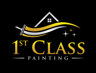 1st Class Painting logo design by agus
