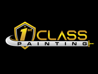 1st Class Painting logo design by agus