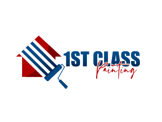 1st Class Painting logo design by schiena