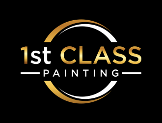 1st Class Painting logo design by Editor