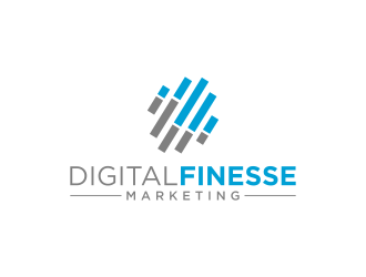 Digital Finesse Marketing logo design by RIANW