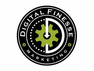 Digital Finesse Marketing logo design by Eko_Kurniawan
