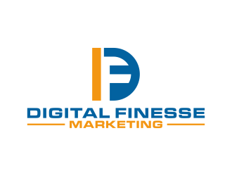 Digital Finesse Marketing logo design by BlessedArt