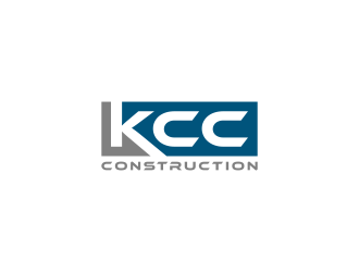 KCC Construction  logo design by dewipadi