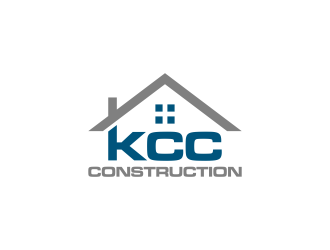 KCC Construction  logo design by dewipadi