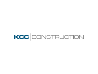 KCC Construction  logo design by dewipadi