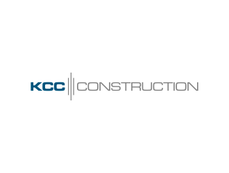 KCC Construction  logo design by dewipadi
