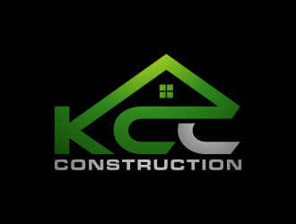 KCC Construction  logo design by BlessedArt