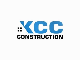 KCC Construction  logo design by ahjon