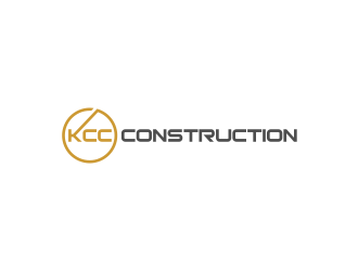 KCC Construction  logo design by sitizen