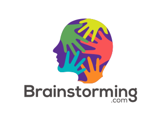 Brainstorming.com logo design by keylogo